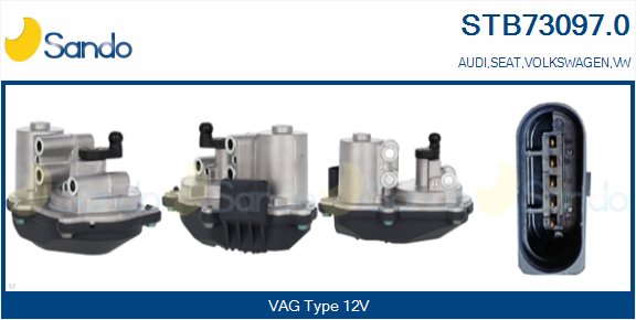 Corpo farfallato SANDO STB73097.0