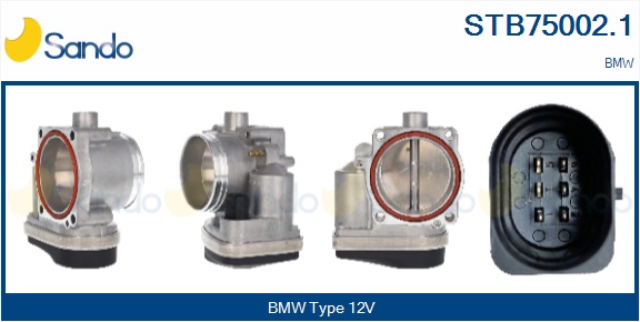 Corpo farfallato SANDO STB75002.1