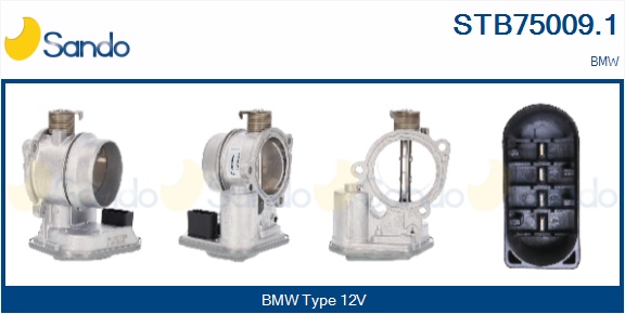 Corpo farfallato SANDO STB75009.1