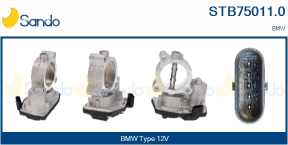 Corpo farfallato SANDO STB75011.0