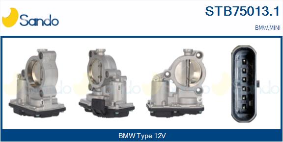 Corpo farfallato SANDO STB75013.1