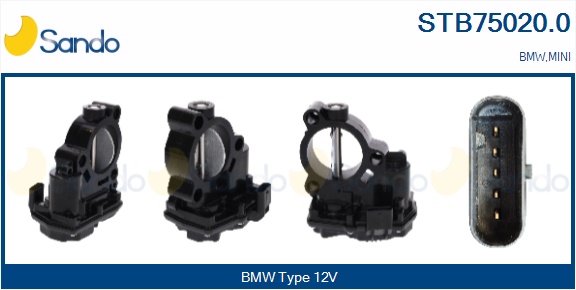 Corpo farfallato SANDO STB75020.0