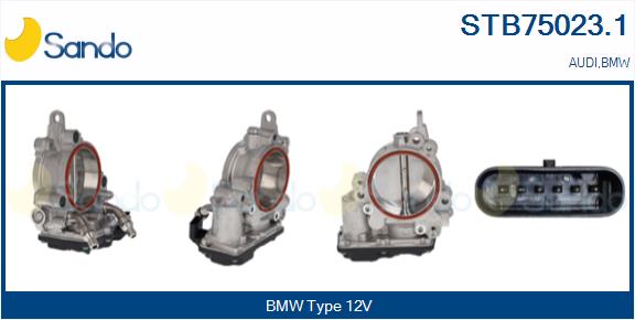 Corpo farfallato SANDO STB75023.1