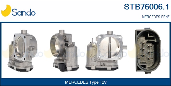Corpo farfallato SANDO STB76006.1