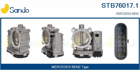 Corpo farfallato SANDO STB76017.1