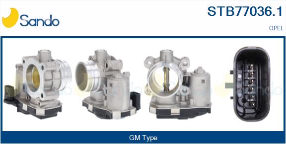 Corpo farfallato SANDO STB77036.1