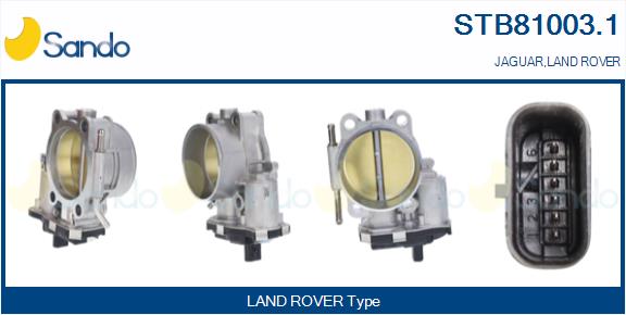 Corpo farfallato SANDO STB81003.1