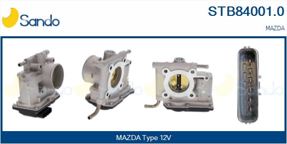 Corpo farfallato SANDO STB84001.0
