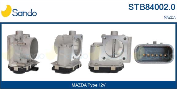 Corpo farfallato SANDO STB84002.0