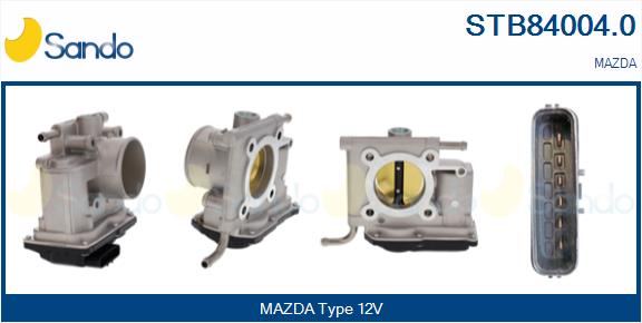Corpo farfallato SANDO STB84004.0