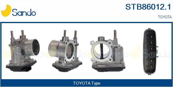 Corpo farfallato SANDO STB86012.1