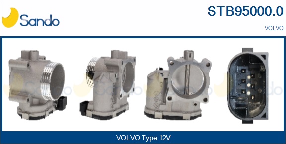 Corpo farfallato SANDO STB95000.0