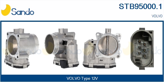 Corpo farfallato SANDO STB95000.1