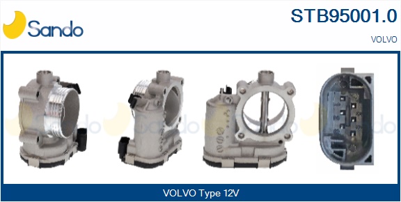 Corpo farfallato SANDO STB95001.0