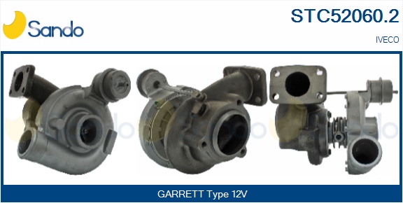 Turbocompressore, sovralimentazione SANDO STC52060.2