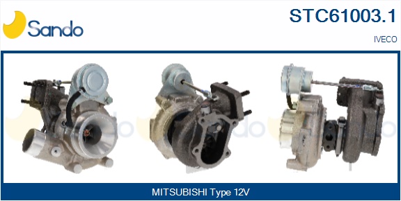 Turbocompressore, sovralimentazione SANDO STC61003.1