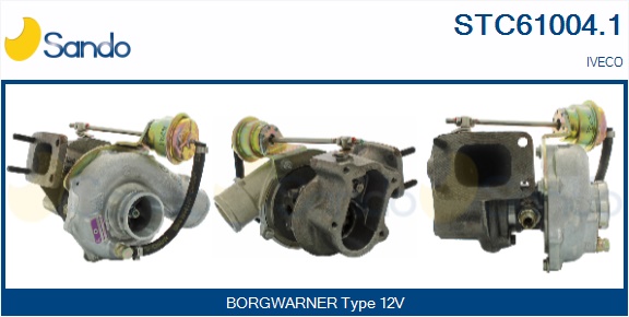 Turbocompressore, sovralimentazione SANDO STC61004.1