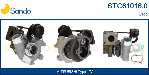 Turbocompressore, sovralimentazione SANDO STC61016.0