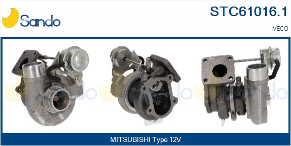 Turbocompressore, sovralimentazione SANDO STC61016.1