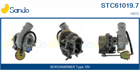 Turbocompressore, sovralimentazione SANDO STC61019.7