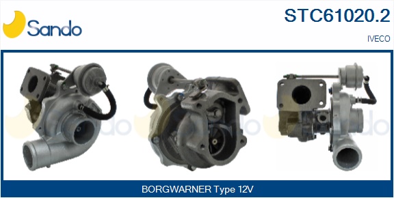 Turbocompressore, sovralimentazione SANDO STC61020.2