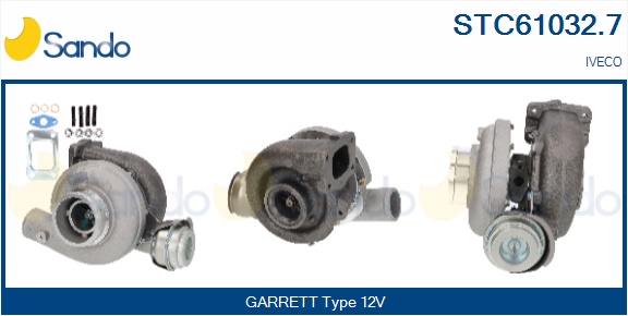 Turbocompressore, sovralimentazione SANDO STC61032.7