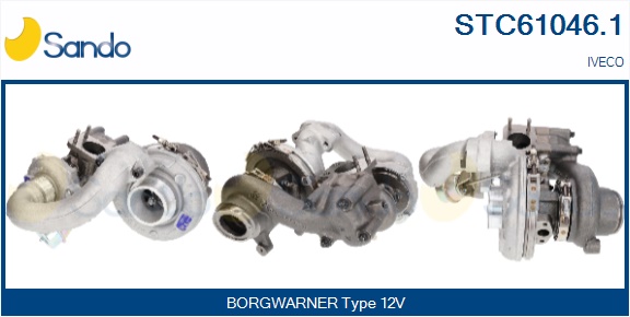Turbocompressore, sovralimentazione SANDO STC61046.1