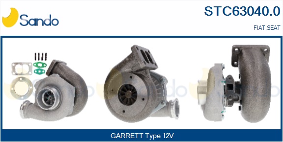 Turbocompressore, sovralimentazione SANDO STC63040.0