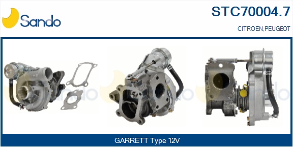 Turbocompressore, sovralimentazione SANDO STC70004.7