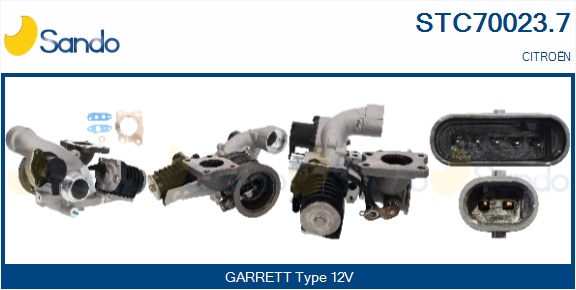 Turbocompressore, sovralimentazione SANDO STC70023.7