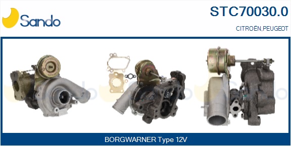Turbocompressore, sovralimentazione SANDO STC70030.0