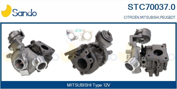 Turbocompressore, sovralimentazione SANDO STC70037.0