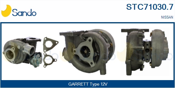 Turbocompressore, sovralimentazione SANDO STC71030.7