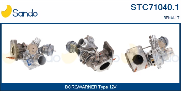 Turbocompressore, sovralimentazione SANDO STC71040.1