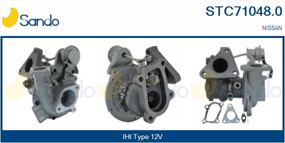 Turbocompressore, sovralimentazione SANDO STC71048.0