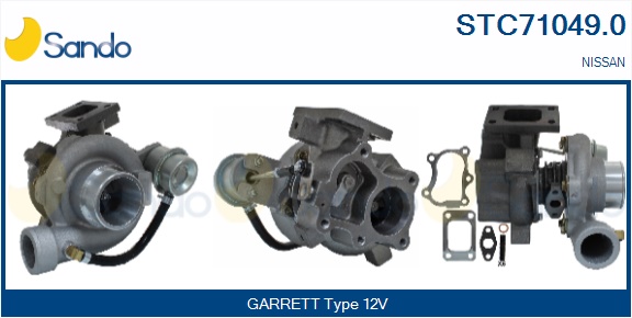 Turbocompressore, sovralimentazione SANDO STC71049.0