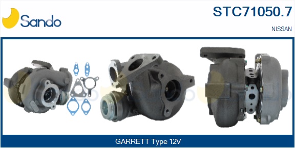 Turbocompressore, sovralimentazione SANDO STC71050.7