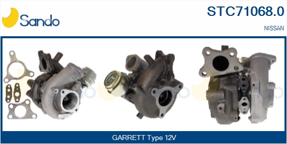 Turbocompressore, sovralimentazione SANDO STC71068.0