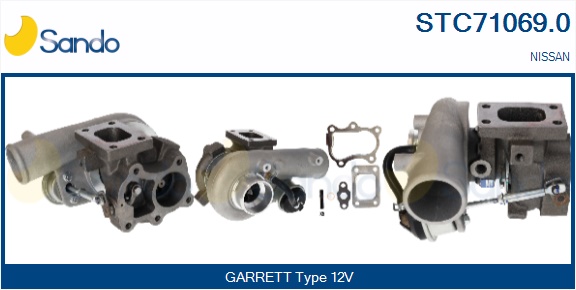 Turbocompressore, sovralimentazione SANDO STC71069.0