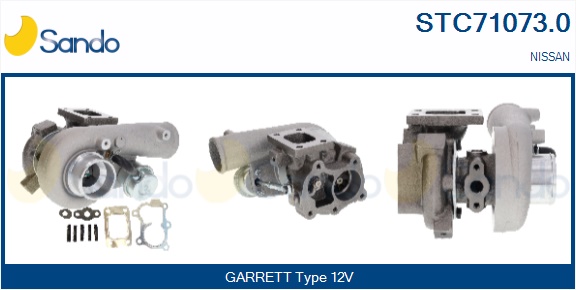Turbocompressore, sovralimentazione SANDO STC71073.0