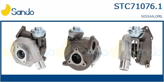 SANDO TURBOCOMPRESSORE NISSAN/OPEL