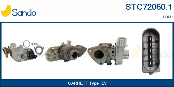 Turbocompressore, sovralimentazione SANDO STC72060.1
