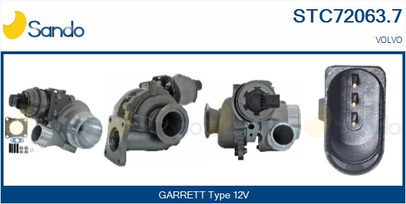 Turbocompressore, sovralimentazione SANDO STC72063.7