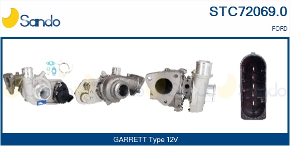 Turbocompressore, sovralimentazione SANDO STC72069.0