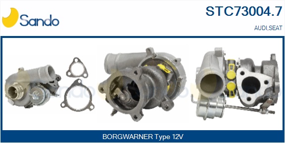 Turbocompressore, sovralimentazione SANDO STC73004.7