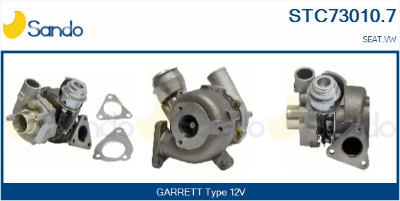 Turbocompressore, sovralimentazione SANDO STC73010.7