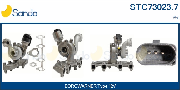 Turbocompressore, sovralimentazione SANDO STC73023.7
