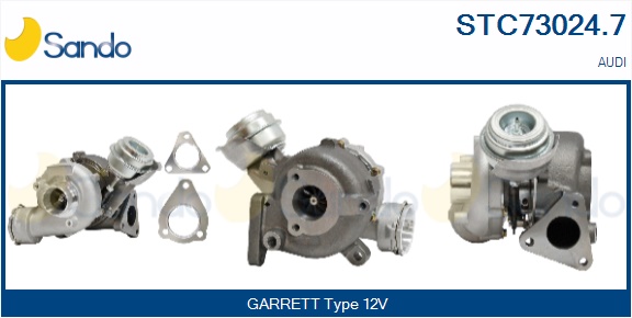 Turbocompressore, sovralimentazione SANDO STC73024.7
