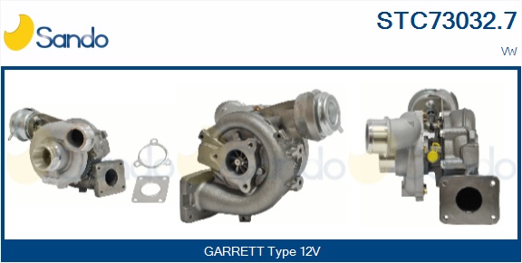 Turbocompressore, sovralimentazione SANDO STC73032.7