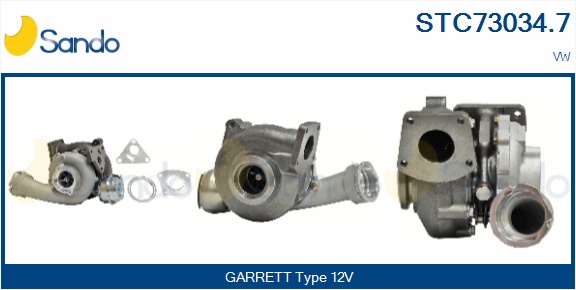 Turbocompressore, sovralimentazione SANDO STC73034.7